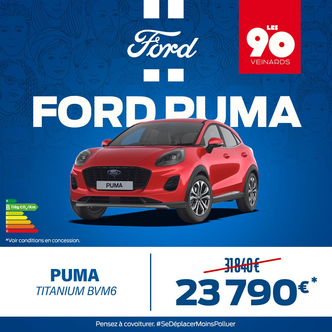 Offre commerciale Ford Puma