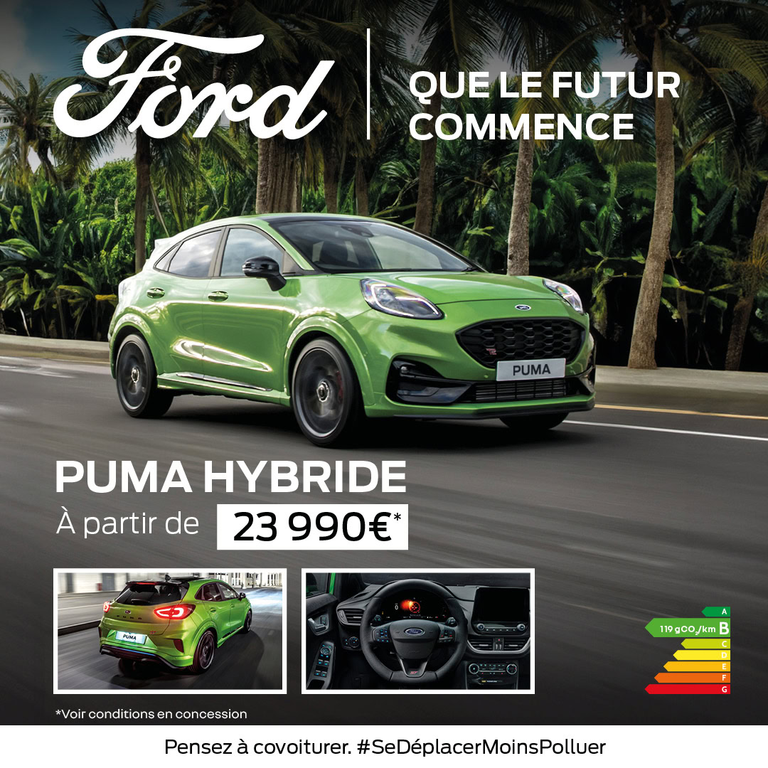 Offre commerciale Ford Puma